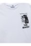 Cotton Printed Short Sleeve Crew Neck Oversize T-Shirt - 3