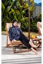 Quick Dry Parachute Fabric Patterned Hijab Swimsuit - 2537 - 6