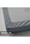 3-Piece Microfiber King (180x200cm) Plain Fitted Sheet Set - 5