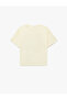 Cotton Short Sleeve Crew Neck Printed T-Shirt - 2
