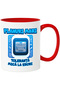 Computer Programmer Mug Big plans, low tolerance for errors, 330ml, Ceramic, With Red Handle