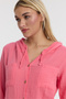 Women's Shirt - Muslin Hooded Shirt - 1030 - 5