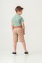 Boy / shirt Collar Bow Tie Set/oxford Shirt - Shorts / Belt Men's Set - 4