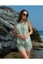 Women's Muslin Shirt - Muslin Hakim Collar Sıfırlık Shirt - 1090 - 6