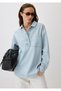 Coralie Edition Light Jean Shirt Loose Fit / Loose Relaxed Cut 1211132-90952