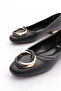 1840 Women's Twist Buckle Ballerinas - 4