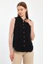 Women's Muslin Shirt - Muslin Hakim Collar Sıfırlık Shirt - 1090 - 3