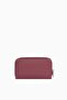 Medium Size Magnetic Genuine Leather Look Faux Leather Women's Wallet – 65218 - Plum - 4