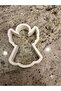 Angel Shaped Cookie Mold 3 Pieces White Color – Cute and Emotional Design - 5