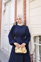 Aslim Abaya Navy Blue- 9034 - 2
