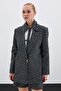 Classic Tweed Jacket - Sax Blue - 6