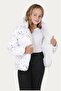 Girl's White Removable Hooded Waterproof and Windproof Winter Puffer Jacket & Coat & Parka with Pockets - 4