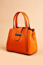 Handmade Italian Style 100% Real Genuine Leather Women's Handbag with Strap - 3