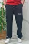 Men's Reflective Printed Parachute Fabric Baggy Trousers with Piping on the Sides - 3