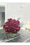 Burgundy Double-Sided Satin Ribbon 6 cm 10 Meters One Roll, Double-Sided Wide Satin Ribbon, - 7