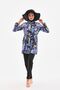 3-Piece Front-Zip Modest Swimwear Fully Covered Modest Swimwear Plus Size Burkini - 5