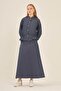 Women's Skirt Suit Navy Blue 31140 - 2