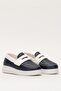 Boys School Ceremony Wedding Circumcision Children's Shoes Dark Blue - White - 3