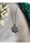 Colorful Snowflake Zircon Stone Necklace - 2