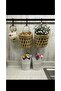 2-Piece Wicker Basket with Handles Kitchen Living Room Bathroom Garden Wall - 3
