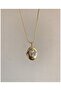 Zircon Stone, Covered, Photo Can Be Put, Colorful Phoenix, Black Steel Necklace - 2