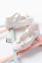 Girls' Daily Ballet Flats with Bow Detail, Soft Comfortable Sole - 5