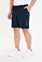 Men's Stretchfit Cargo Pocket Stretch Shorts Navy Blue 6040-L