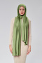 Women's Hijab Combed Shawl Ready Practical Snap-On Easily Wear Long Four Seasons Cotton Shawl - 2