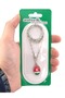 Abhaz Flag Drop Necklace - 4