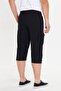 Men's Stretchfit Cargo Pocket Flexible Capri Black 6035-S - 7
