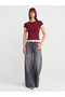 31859 100% Cotton Couple Look T-Shirt-Light Burgundy - 4