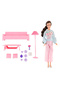 Doll with Living Room Set - 3