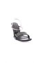 Black Square Toe Strappy Women's Heeled Sandals - Multi 8153275 - 2