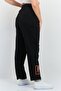 Women Regular Fit Outdoor Sweatpants, Black - 2