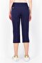 Women Sportswear Fit Training Capri Legging, Navy - 2