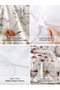 Printed Duvet Cover Set 6-Pcs – Queen Size 200x230 cm, Microfiber Fabric, No Filler Inside - 4