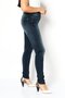 Women Slim Fit Washed Stretchable Jeans, Blue - 3