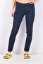 Women Skinny Fit Stretchable Printed Jeans, Navy