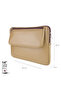 S.Leather Laptop Bag,Tablet Bag,14'' Inch,Vegan,With Shoulder and Luggage Strap,With Accessory and Document Pocket, - 2