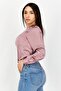Women Asymmetrical Neck One Shoulder Solid Top, Lilac - 2