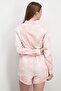 Women Tie Dye Long Sleeves Dreamy Playsuit, Pink - 3