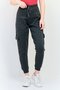 Women Sportswear Fit Outdoor Jogger Pants, Dark Grey