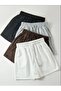 Comfortable Fit Tertutmaz Bermuda Shorts