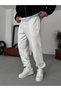 White Basic Stopper Tracksuit Ke-7018 - 2