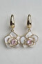Xuping White Flower Earrings
