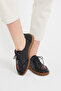 Black Comfort Leather Women's Shoes - 2010709 Y - 7