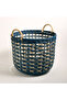 Java Lacivert Rattan Sepet 45 Cm - 2