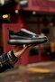 Balde black men's leather shoes - 3