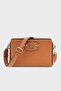 NASTRA MINI CROSSBODY TOP ZIP Women's Brown Mini Bag HWBG9637720-CAR