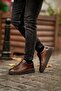 Alvaro brown spiro men's leather shoes - 6